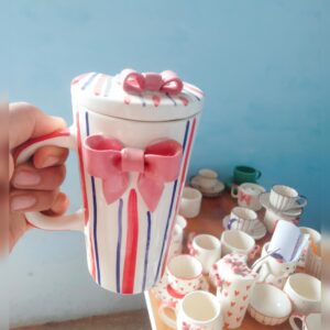 Bow Mug With Lid