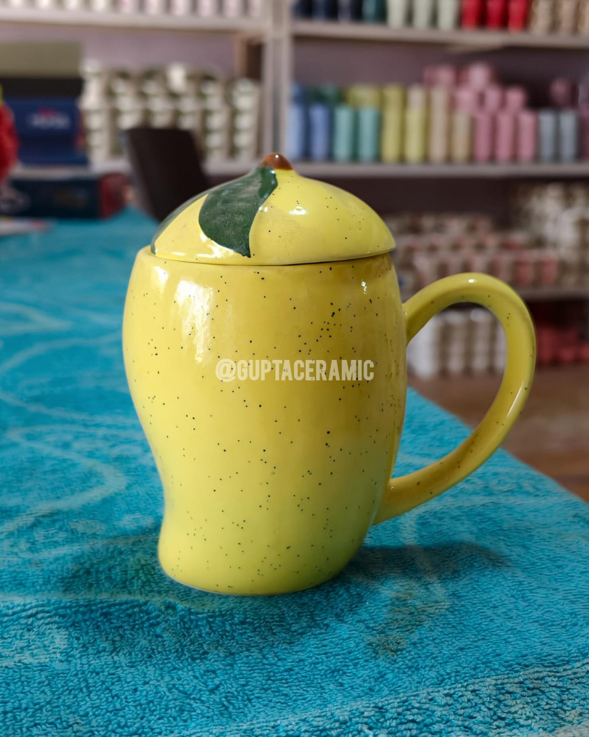 Mango Mug with Lid